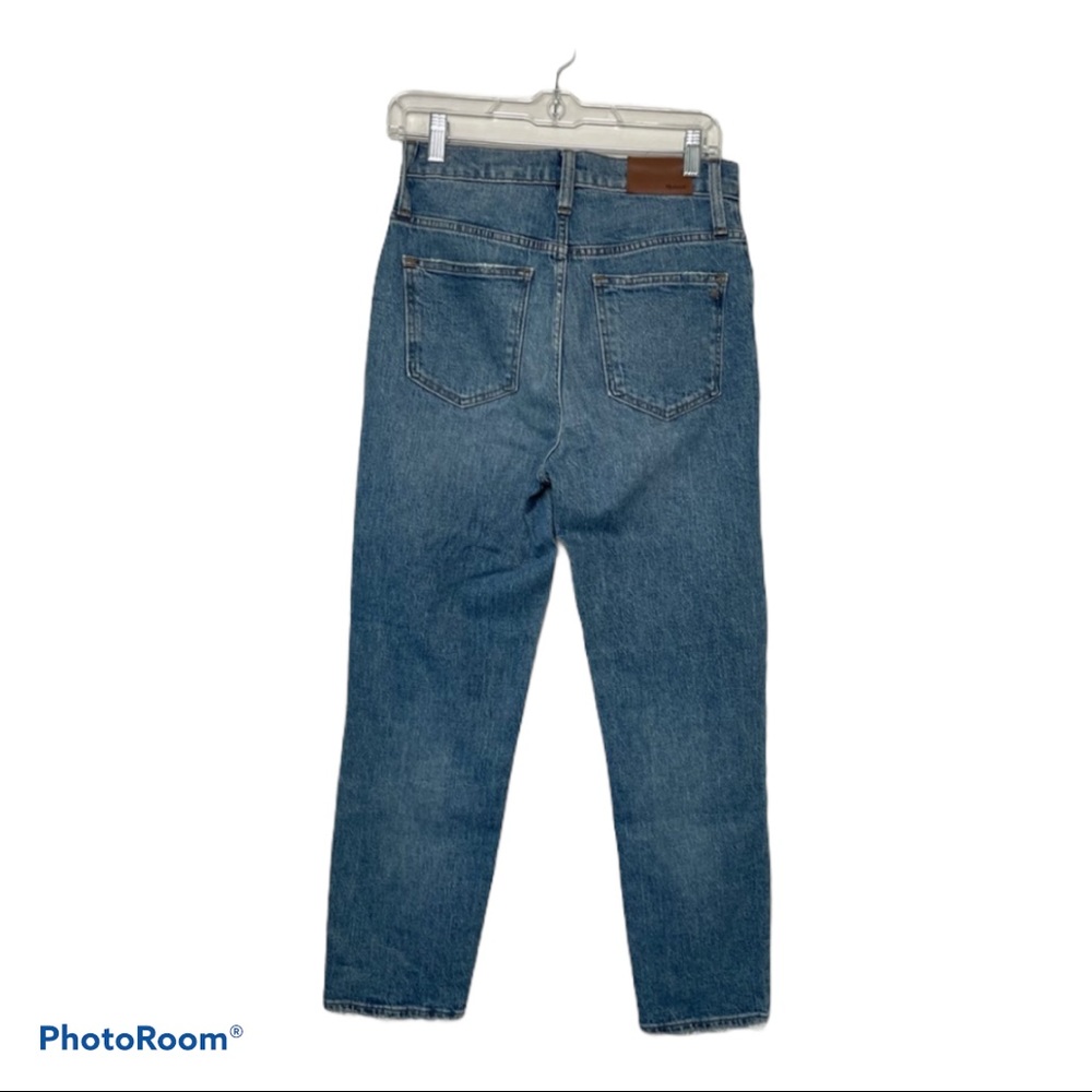 Madewell Classic Straight Leg High Rise Jeans 25 - Picture 2 of 14